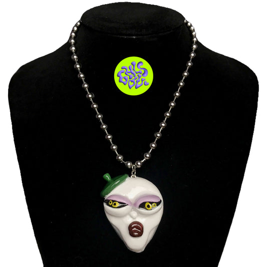 Miss spider Ghoul necklace