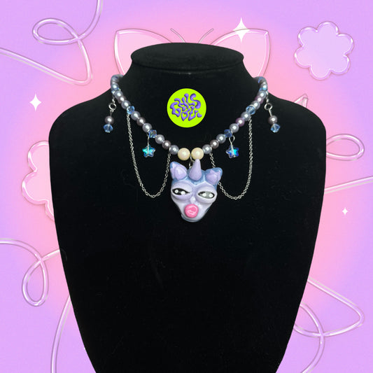 Unicorn Ghoul necklace (var.2)